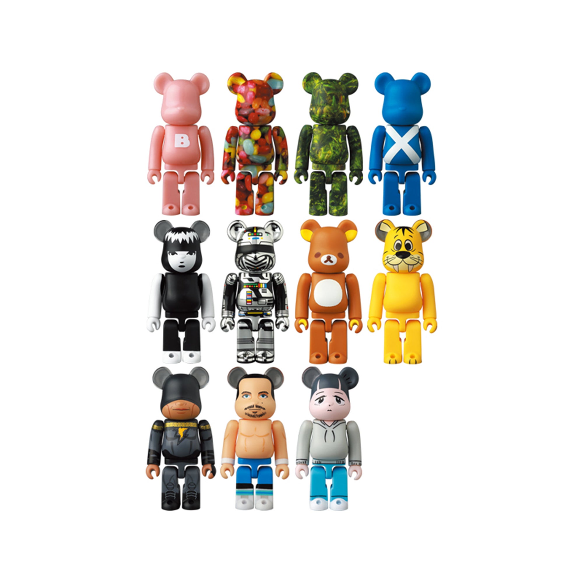 100% Bearbrick Series 45 | Zonkey